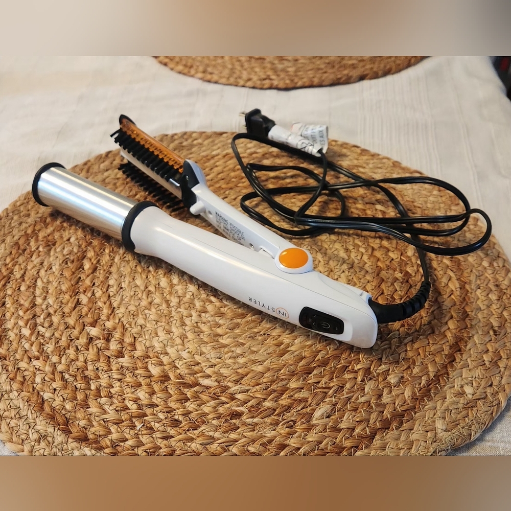 Instyler 1.25” Rotating Ceramic Straightener Styler Iron